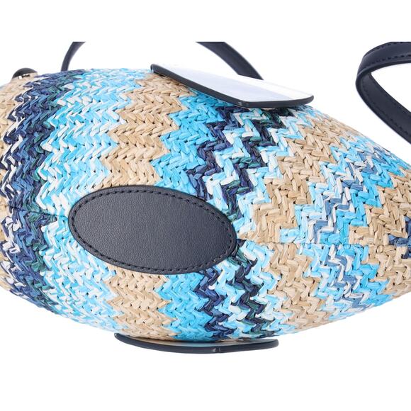 Kate Spade KG739 What A Catch 3D Fish Crossbody Novelty Blue Multi - Picture 6 of 7